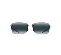 Maui Jim Lighthouse Occhiali, Grigio Faro Nero, M Unisex-Adulto