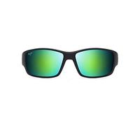 Maui Jim Occhiali da Sole, Green MIR Local Kine Blk, L Unisex-Adulto