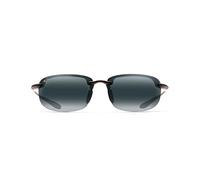 Maui Jim - (Readers) Ho'okipa Universal Fit - Telaio Nero Lucido-+Lenti Polarizzate Grigio Neutro 2.50