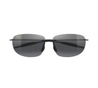 Maui Jim Unisex Maui Jim MJ0422S 001 Occhiali da sole Iniettato Nero Grigio Squadrata