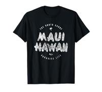 Maui North Shore Paradise Life Hawaii in Stile Vintage Maglietta