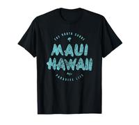 Maui North Shore Paradise Life Hawaii in Stile Vintage Maglietta