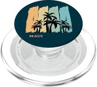 Maui Palme che ondeggiano nel Vento Spiaggia Vacanza Hawaii PopSockets PopGrip per MagSafe