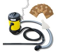 Mauk Aspiratore per laghetto, 1200 W, aspiratore per fango, per stagno, bagnato e asciutto