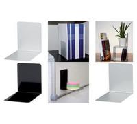 Maul 14 x 12 x 14 cm metallo Premium magnetico Holding Book End - grigio (confez