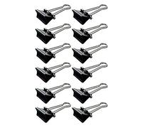 MAUL 21316 - 90 clip a molla fermafogli, Nero, (B) 16 mm, apertura: 5 mm