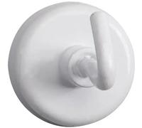 Maul 6157802 Magnete (Ø x A) 25 mm x 36 mm tondo, con gancio Bianco 5 pz.