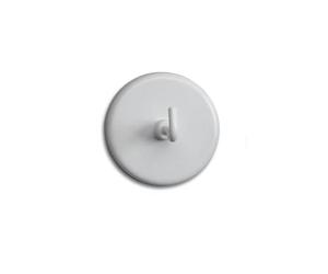 Maul 6159002, Calamita con gancio 47 mm, 5 pz., Bianco (Weiß)