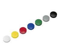 Maul 6163999 Magnete MAULsolid (Ø x A) 38 mm x 15.5 mm tondo Giallo, Rosso, Blu