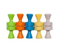 MAUL 6168599 cono magnetici in neodimio, diametro: 12 mm, colori assortiti
