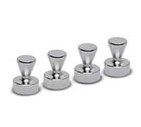 Maul magnete neodimio x a 20 mm 24 cono argento 4 pz 6168896