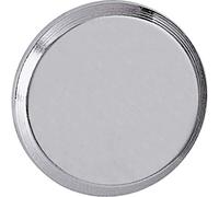 MAUL 6170396 Magnete Al Neodimio della Forza magnetica, diametro: 22 mm, Nickel