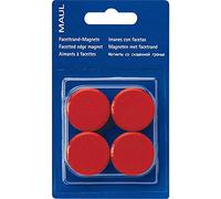 Maul 6175202 Facetterand-Magnet PRO SB, 0,17 kg, Diametro 15 mm, Rosso, 4