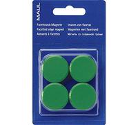 Maul 6175202 Facetterand-Magnet PRO SB, 0,17 kg, Diametro 15 mm, Verde, 4