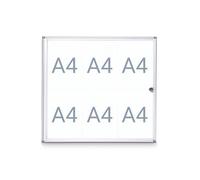 Maul 6820608, Alluminio, Argento, 6X A4