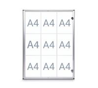 MAUL 6820908 6820808, Alluminio Vetro, Argento, 81l x 8.5Al cm