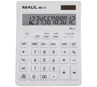 Maul 7267002 MXL 12 Calcolatrice da tavolo Bianco Display (cifre): 12 a batteri