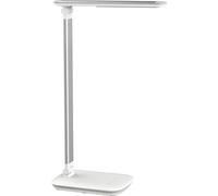 MAUL Lampada da scrivania LED MAULjazzy 8 W dimmerabile alluminio bianco 410 lm 3000K 8201802
