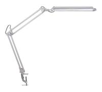 Maul Lampada da tavolo LED Atlantic w. Base a morsetto argento Maul