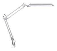 Maul Lampada da tavolo LED Atlantic w. Base a morsetto argento Maul