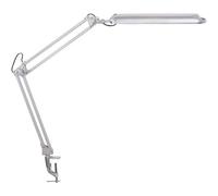 Maul Lampada da tavolo LED Atlantic w. Base a morsetto argento Maul