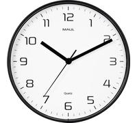 Maul 9051690 Quarzo Orologio da parete 25 cm x 40 mm Nero
