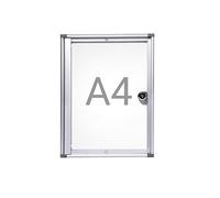 Maul Bacheca A4 MAULextraslim Argento Ultrasottile da Parete