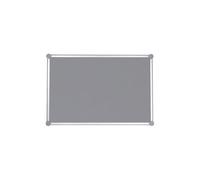MAUL Bacheca grigia MAULpro 90x120 cm con cornice in alluminio