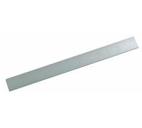 MAUL Barra magnetica MAULSOLID, 50 x 5 cm, autoadesiva per magneti, barra magnetica per ufficio, cucina, acciaio inox spazzolato, ideale per collage, immagini, poster, argento