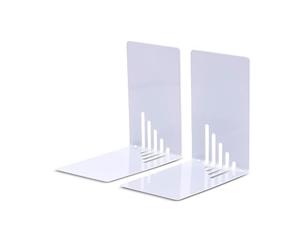 MAUL Buchstütze (H)140 x (T)140 x (B)85 mm, grau