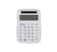 MAUL Calcolatrice tavolo ECO MJ 555 bianca LCD 10 cifre solare