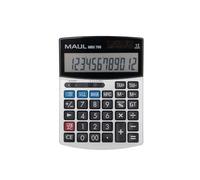 MAUL Calcolatrice ufficio MBU 700 nera LCD 12 cifre solare batteria