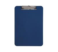 MAUL portablocco con pinza | Porta blocco in plastica in formato verticale | Porta fogli da appendere | Clipboard moderna per conservare la carta | Blu