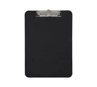 MAUL Cartella porta blocco 2340590 in plastica A4 con pinza, nero