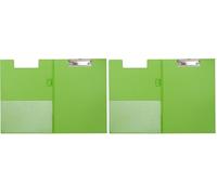 MAUL Cartella portablocco con tasca interna trasparente (Confezione da 2)