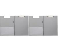 MAUL Cartella portablocco con tasca interna trasparente (Confezione da 2)