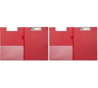 MAUL Cartella portablocco con tasca interna trasparente (Confezione da 2)