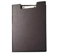 MAUL - Cartellina per Appunti con Copertina in Lamina e Protezione anticopia, DIN A4 Alto, Tasca Interna, Larghezza 8 mm, Colore: Nero