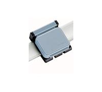 MAUL Clip magnetica grigia a innesto 10 pezzi