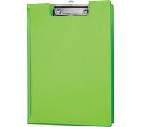 MAUL Clipboard Folder with clear internal pocket Light Green