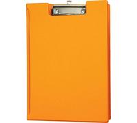 Maul Clipboard Folder with Plastic Covering Orange