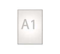 Maul HEBEL Plakatrahmen Standard, DIN A1, Aluminium-Rahmen