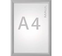 MAUL Cornice a Scatto MAULstandard A4 Verticale Argento Alluminio