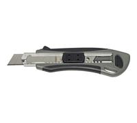 MAUL Cutter 18 mm grigio Profi impugnatura antiscivolo professionale