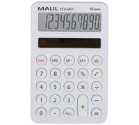 Maul ECO MD 1 Calcolatrice tascabile Nero Display (cifre): 10 a energia solare