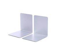 MAUL, Fermalibri, Metallo, Magnetico, 120 x 140 x 140 mm, 1 Coppia 140 mm, 1 Paar argento