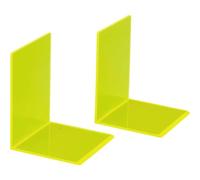 Maul Fermalibri in acrilico, set di 2 (10 x 10 x 13 cm, giallo)