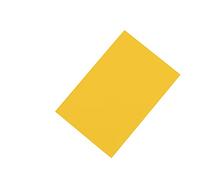 MAUL Foglio magnetico giallo scrivibile formato rettangolare