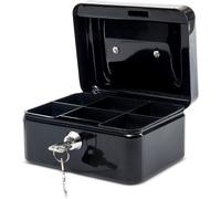 MAUL Geldkassette, schwarz, Maße: (B)152 x (T)125 x (H)81 mm