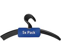 Maul gruccia appendiabiti 9451590 l x a 46 cm 19 acrilico nero 5 pz